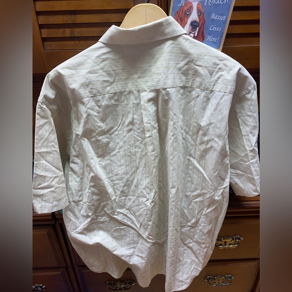 White Casual Button down Vanhusen shirt - Picture 2 of 4